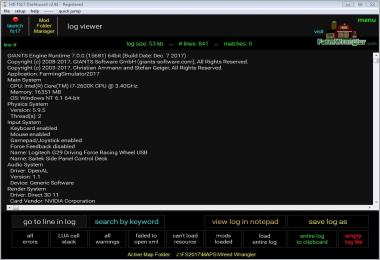 FS17 Dashboard v3.0