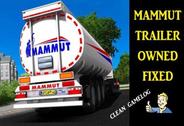 Mammut 95 Tanker Trailer Owned Fixed v1.0