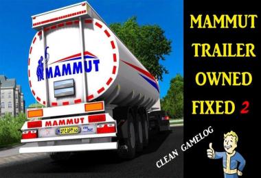 MAMMUT TANKER TRAILER OWNED FIXED 2 1.32.x