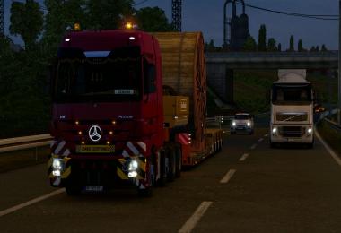 Mercedes Actros MP3 Reworked v2.6 [Schumi] 1.32.x