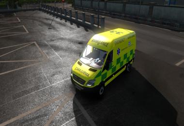 Mercedes Benz Sprinter Uk Ambulance Skin