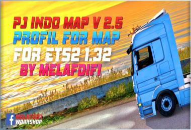 Profil For Map PJ INDO v2.5 For ETS2 1.32