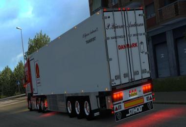 Scania P.Bjarne Andersen & Trailer – 1.32.x