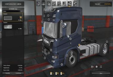 Scania R S P + Cabin DLC and BDF v1.0