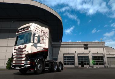 Scania R4 By RJL Powerful Lady Skin 1.32