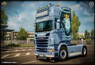 Scania Sneepels Metallic Skin v1.1