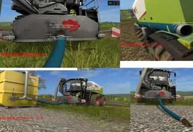 SGT Slurrytank with spreader for Claas Xerion Sattletrac by Smety