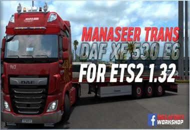 Skin Manaseer Special Transport For ETS2 1.32