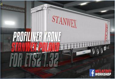 Trailer Krone Stanwex Poland For ETS2 1.32.x