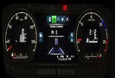 Truckers FM Scania 2016 Dashboard v1.0