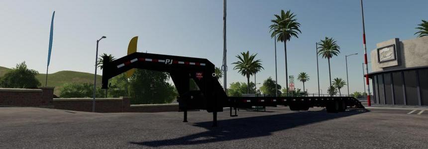 40FT PJ Gooseneck Trailer v1.0.0.0 - Modhub.us