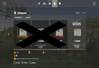 10K capacity bigBag Seeds v1.0