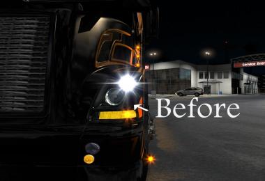 Angel Eyes for Volvo VNL 670 v1.0