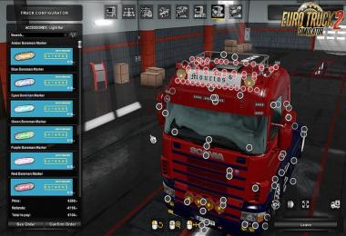 Accessories Pack v1.1 for RJL's Scanias by V Mourtos