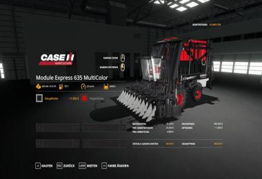 Case IH Module Express 536 - MultiColor v1.0