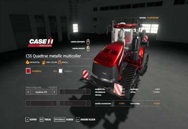 CSS CaseIH quadtrack metallic multicolor v1.0.0