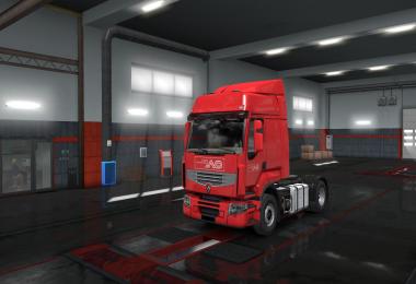 ETS 2 - European Logistics Companies Paint Jobs Pack v1.0