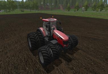 FS17 Massey Ferguson 8700 Red And Black v1.0