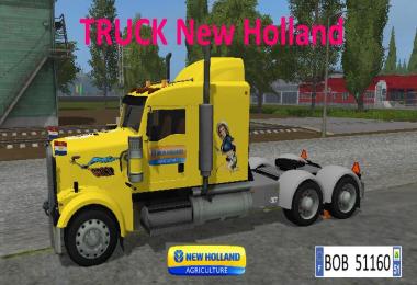 Truck + trailer Yellow New Holland BY BOB51160 v1.1