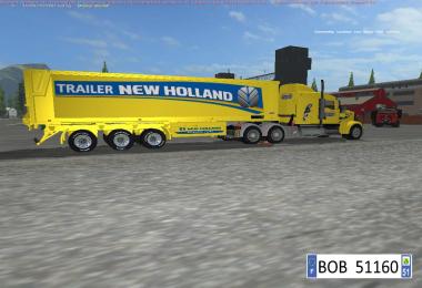 Truck + trailer Yellow New Holland BY BOB51160 v1.1