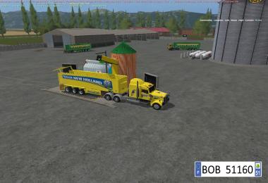 Truck + trailer Yellow New Holland BY BOB51160 v1.1