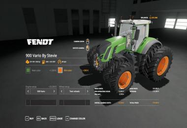 FS19 Fendt 900 Vario by Stevie