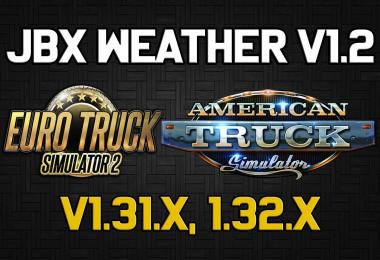 JBX Weather for ATS - ETS2 v1.2