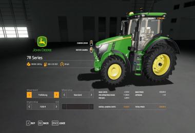 John Deere 7R with SeatCam v1.0.0.0