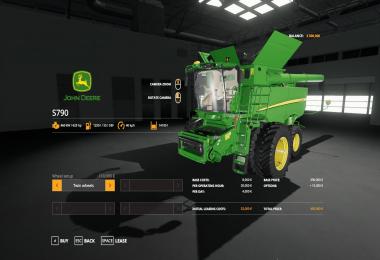 John Deere S790 with SeatCam v1.0.0.0