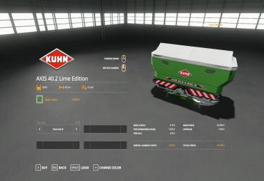 Kuhn Axis 40.2 Lime Edition v1.0.0.2