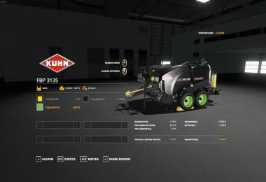 Kuhn FBP 3135 with 3-color choice v1.0