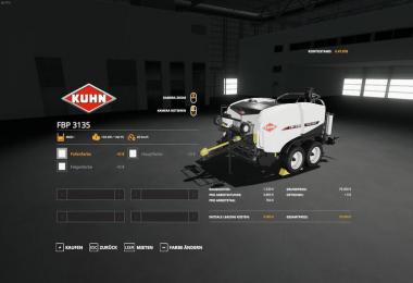 Kuhn FBP 3135 with 3-color choice v1.0