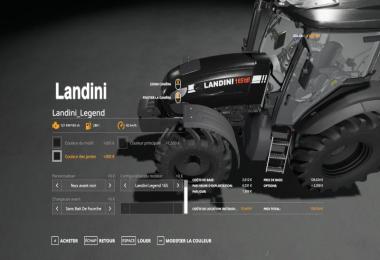 Landini Legend 165/185 tdi v1.0.0.0