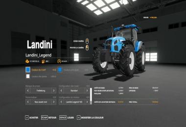 Landini Legend 165/185 tdi v1.0.0.0