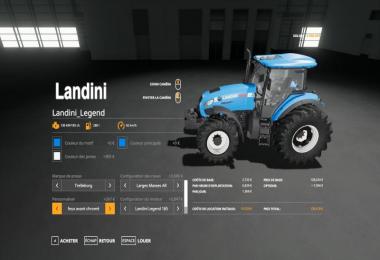 Landini Legend 165/185 tdi v1.0.0.0