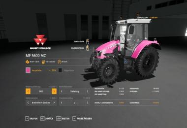 Massey Furgusun MF5600 - MultiColor v1.0