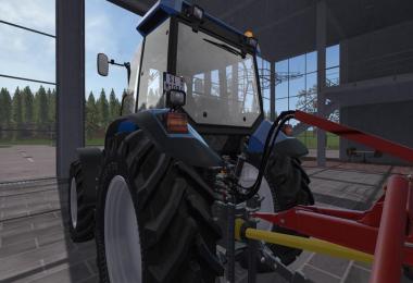 New Holland 8340 with DH and license plates v1.0