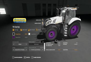 New Holland T8 Tuning v1.0.0.0