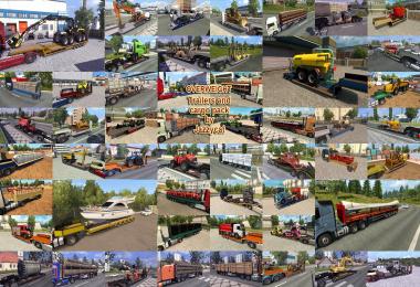 Overweight Trailers and Cargo Pack by Jazzycat  v7.4.2