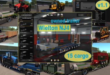 Ownable overweight trailer Wielton NJ4 v1.1