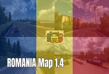 ROMANIA Map v1.4