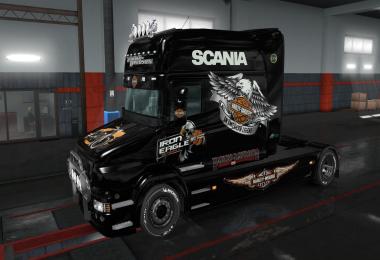 Scania T Harley Davidson skin 1.32