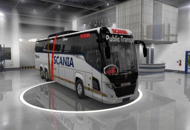 Scania Touring bus with passenger supported v3.0