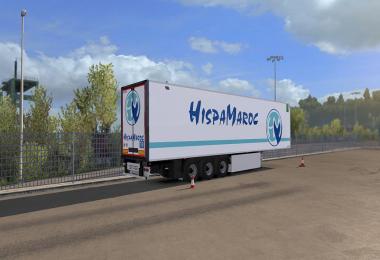 HispaMaroc For Lamberet Trailer For ETS2 1.33