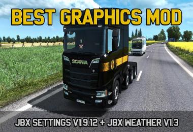 JBX Weather for ATS - ETS2 v1.3