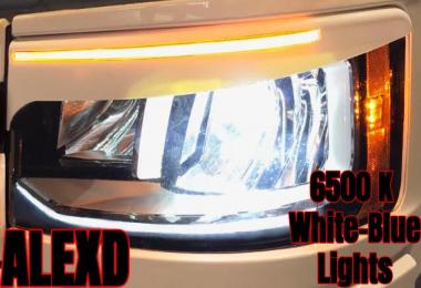 ALEXD 6500 K Scania S Lights v1.1