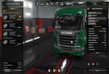 ALEXD Scania R 2012, Streamline & RJL( R4, RS) Engine, Transmission v1.0