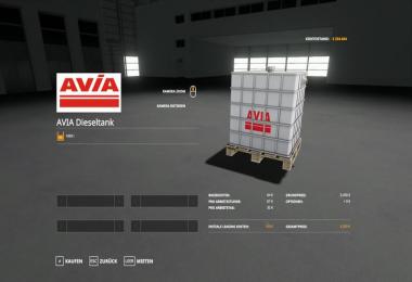 AVIA diesel tank v1.0