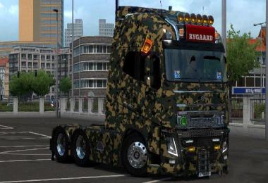 Camouflage Skins for all Trucks