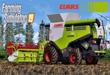 Claas Lexion 700 Series Full Pack v3.0